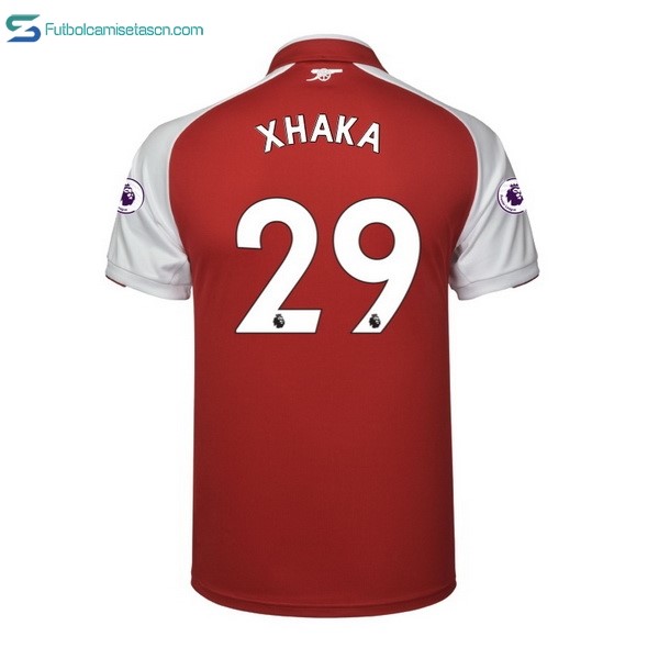 Camiseta Arsenal 1ª Xhaka 2017/18